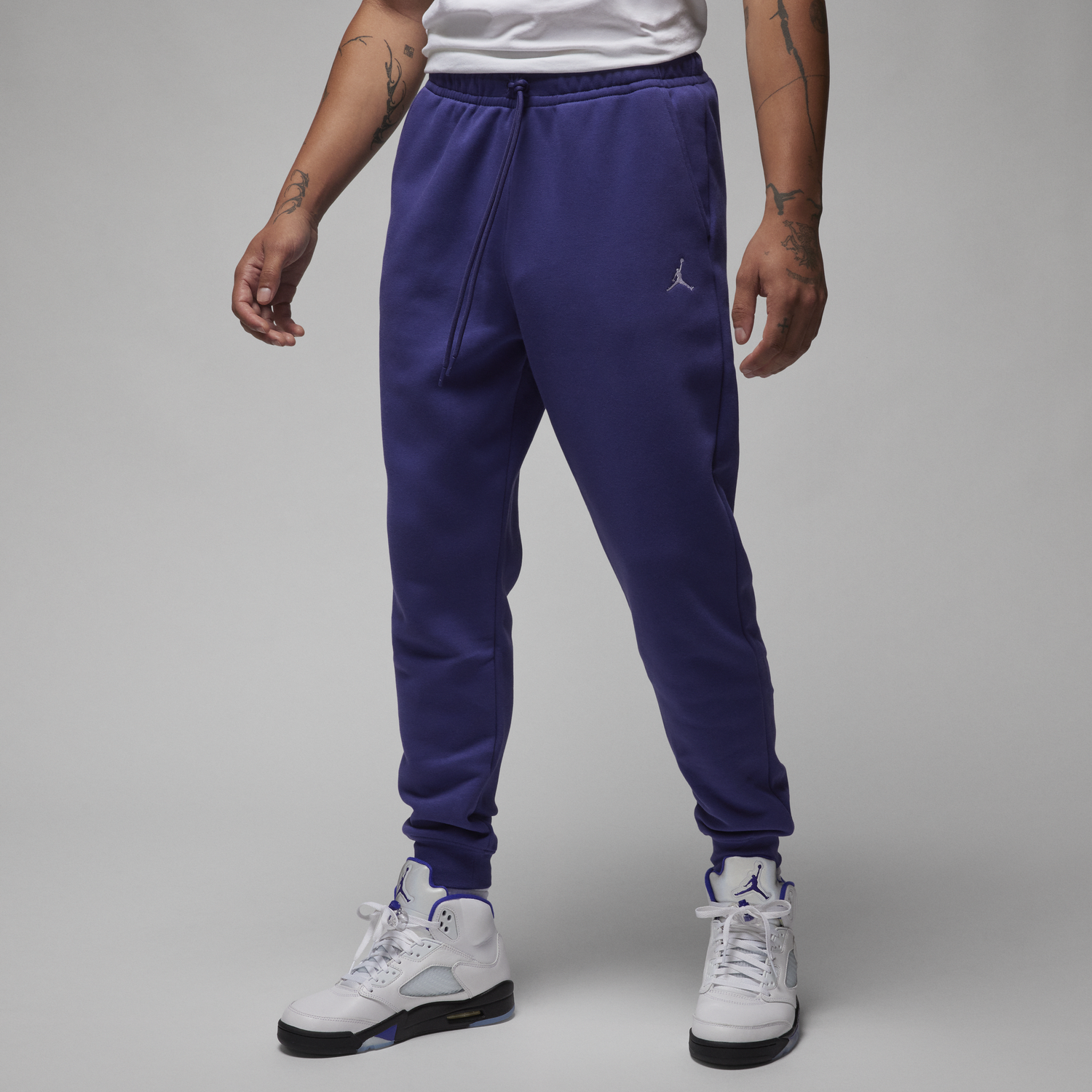 Tepláky Jordan Essentials Fleece Trousers Navy | FJ7779-502, 0