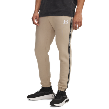 Tepláky Under Armour Icon Fleece Joggers with Side Taping Béžová | 1389358-299, 0