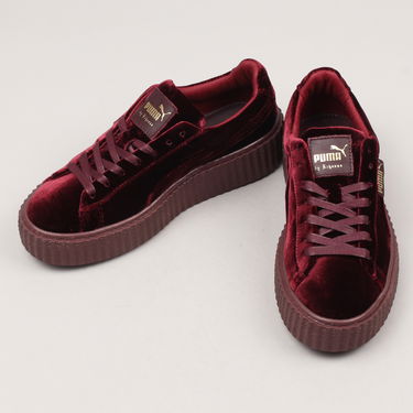 Tenisky a topánky Puma FENTY / Creeper Velvet royalpurple - purple - royalpurple Vínová | 364466 02, 2