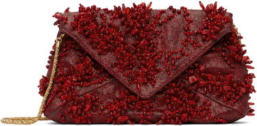 Kabelka Dries Van Noten Dries Van Noten Small Embellished Mattelasse Envelope Bag Červená | 251-011511-895, 0