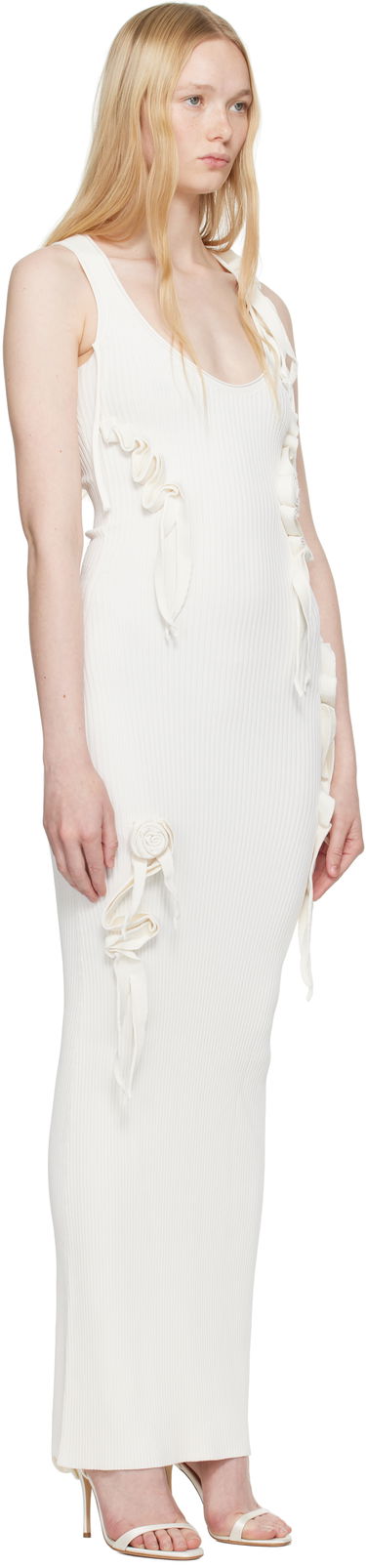 Šaty Coperni Coperni Knitted Ribbon Tank Maxi Dress Čierna | COPML144Y3011, 4