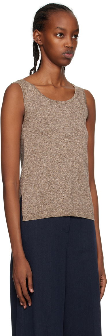 Tielko Max Mara Elica Tank Top Hnedá | 2393611232600 MM12134, 3
