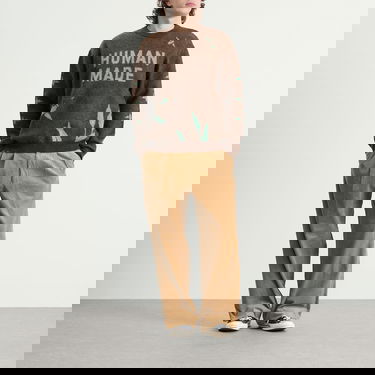 Sveter Human Made Human Made Graphic Knit Sweater Rôznofarebný | HM30CS014-BRN, 4