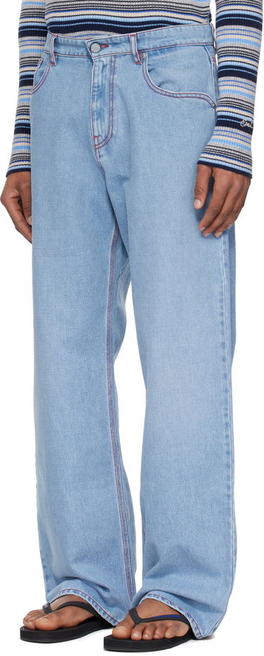 Džínsy ERL ERL Straight Venice Jeans Modrá | ERL10P012, 3