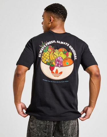 Tričko adidas Originals adidas Fruit Bowl Graphic T-Shirt Čierna | KD6628, 3