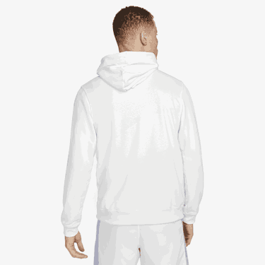 Mikina Nike Dri-FIT FC Fleece Hoodie Biela | dv9757-121, 2