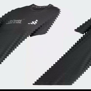 Tričko adidas Performance Ultimate Metallic Graphic Running T-Shirt Čierna | JI9372, 3