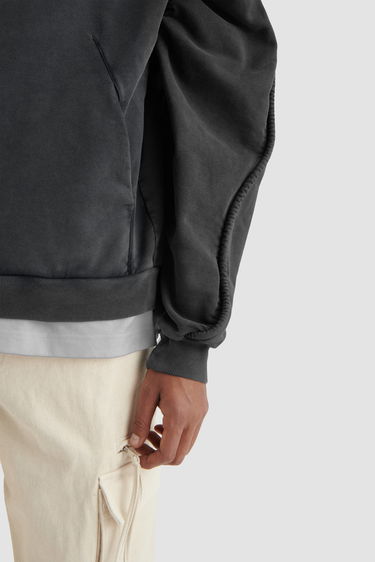 Mikina AXEL ARIGATO Kansas Washed Hoodie Čierna | A2167001, 5