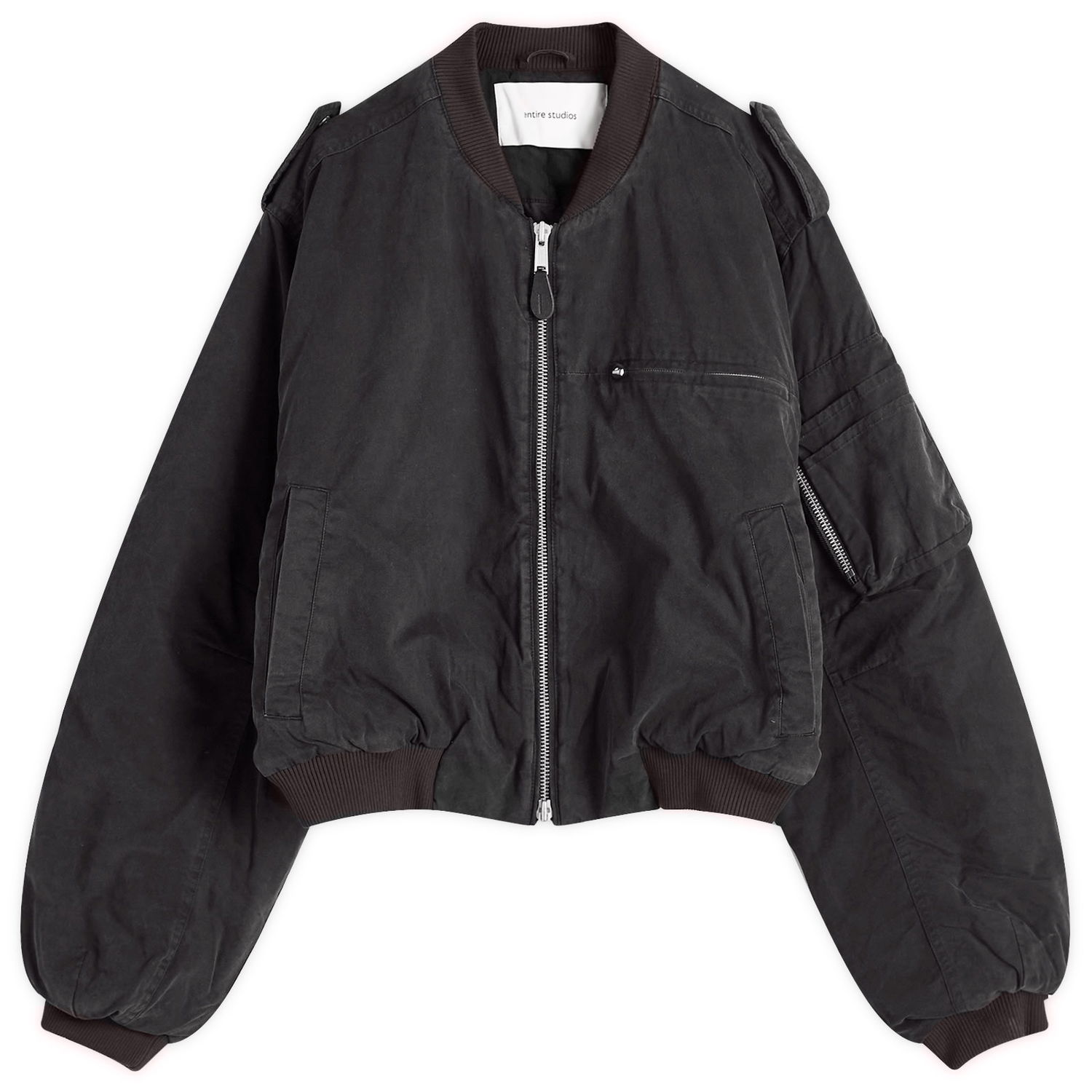 Bomber bunda Entire Studios A-4 Bomber Jacket Čierna | ES2452IR, 0