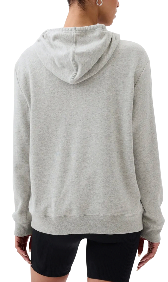 Pullover Logo Hoodie Light Heather Grey B08