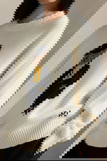 Sveter Polo by Ralph Lauren Polo Bear Sweater Biela | 211978310, 3