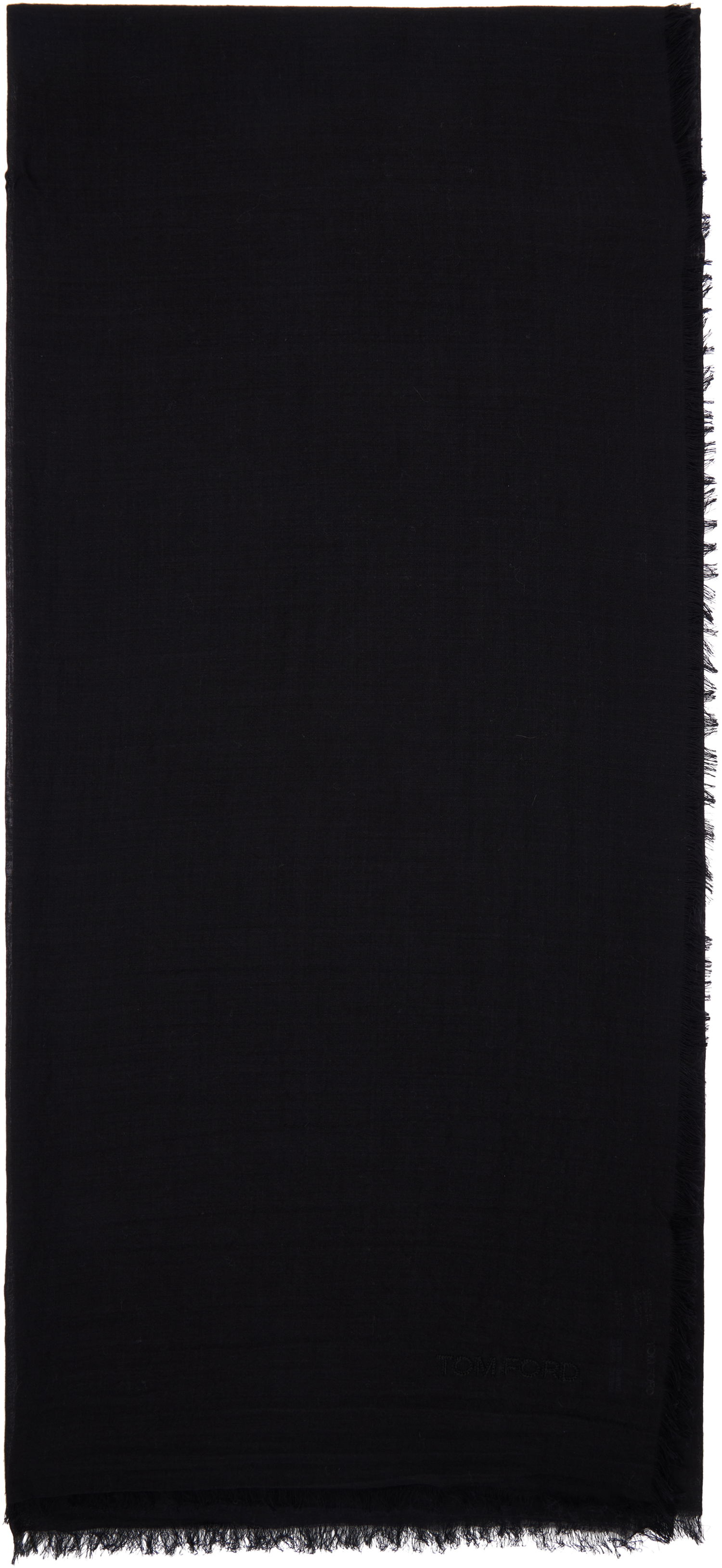 Šál Tom Ford Day Scarf Čierna | SSD016-WSS22, 0