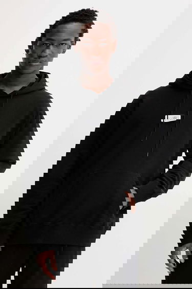 Mikina Maison Margiela Smooth Hooded Sweatshirt MM6 Maison Margiela x MM6 Wardro Čierna | SH0GU0033.M25025.900, 0