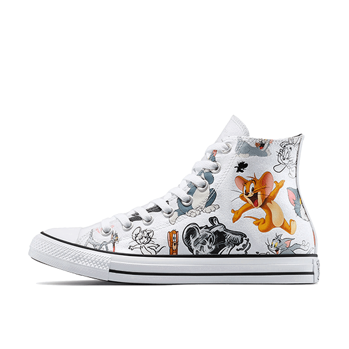 Tenisky a topánky Converse Tom and Jerry x Chuck Taylor All Star "White" Biela | A15112C, 0