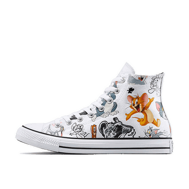 Tenisky a topánky Converse Tom and Jerry x Chuck Taylor All Star "White" Biela | A15112C, 0