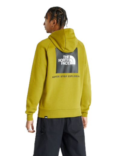 Mikina The North Face Raglan Red Box Hoodie Zelené | NF0A2ZWUI0N