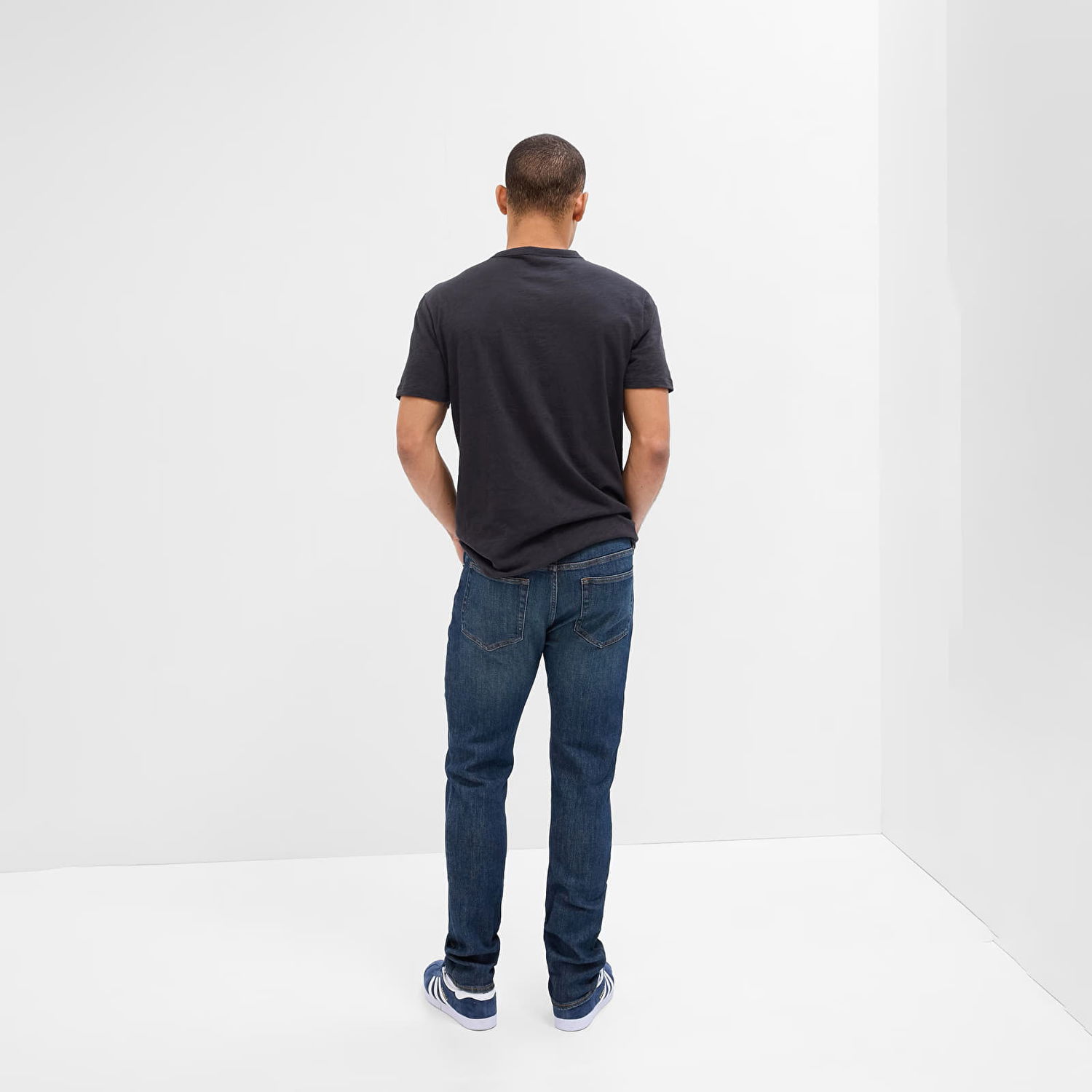 Nohavice GAP Denim Pants Skinny Dark Wash Navy | 747188-00, 1