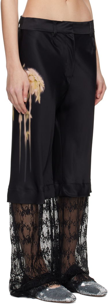 Nohavice Collina Strada Collina Strada Dante Lace Trousers Čierna | XX6039-B, 1