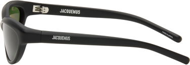 Slnečné okuliare Jacquemus Jacquemus 'The Curvo' Sunglasses Čierna | JAC134C5SUN, 4