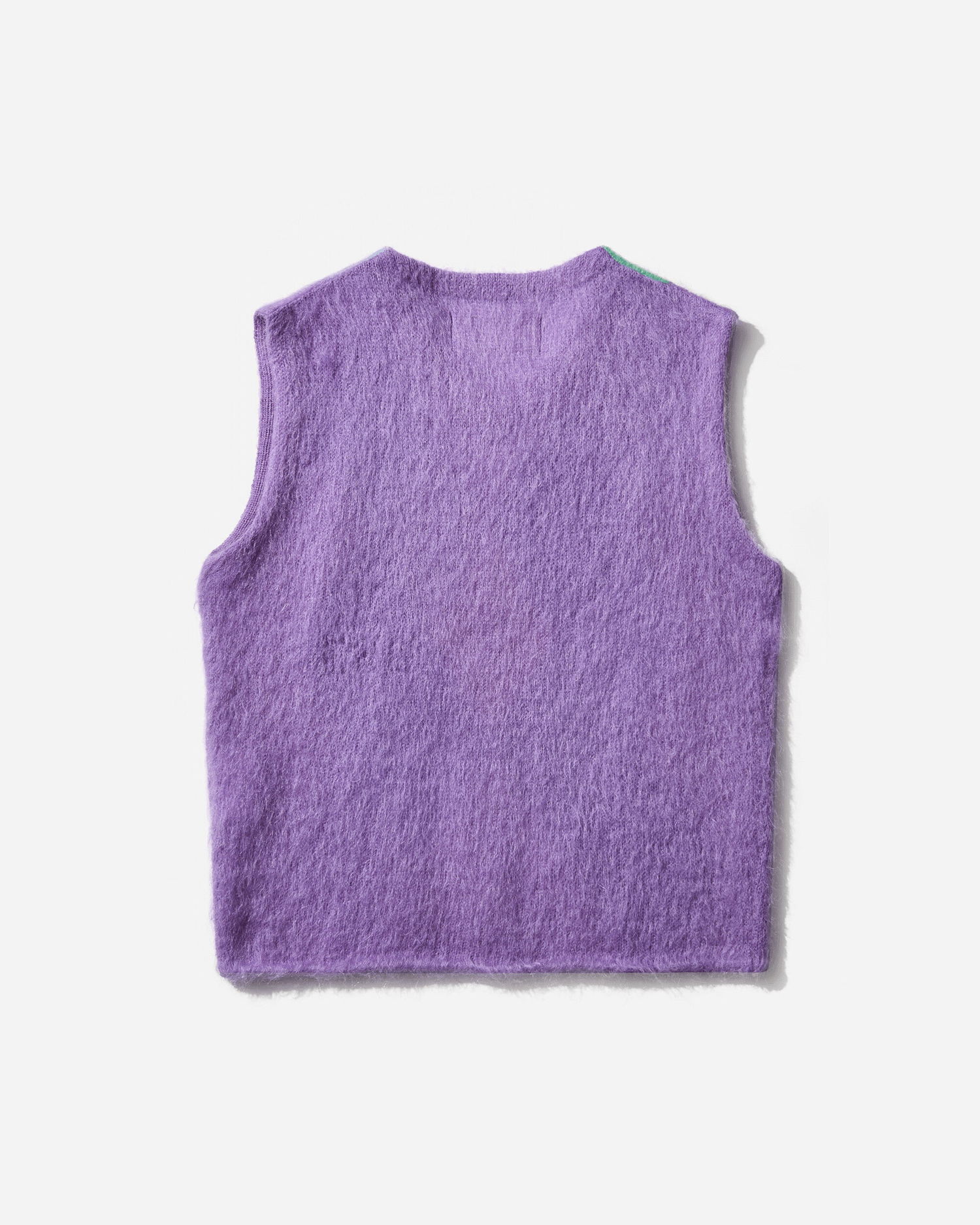 Vesta ERL Argyle Mohair Vest Fialová | ERL11N008 1, 0