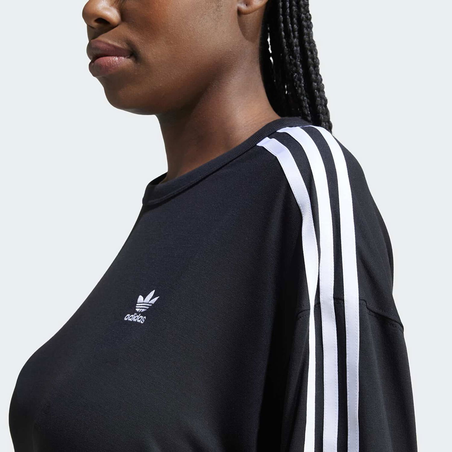 Tričko adidas Originals adidas 3 Stripe Os Tee Čierna | IU2406, 1