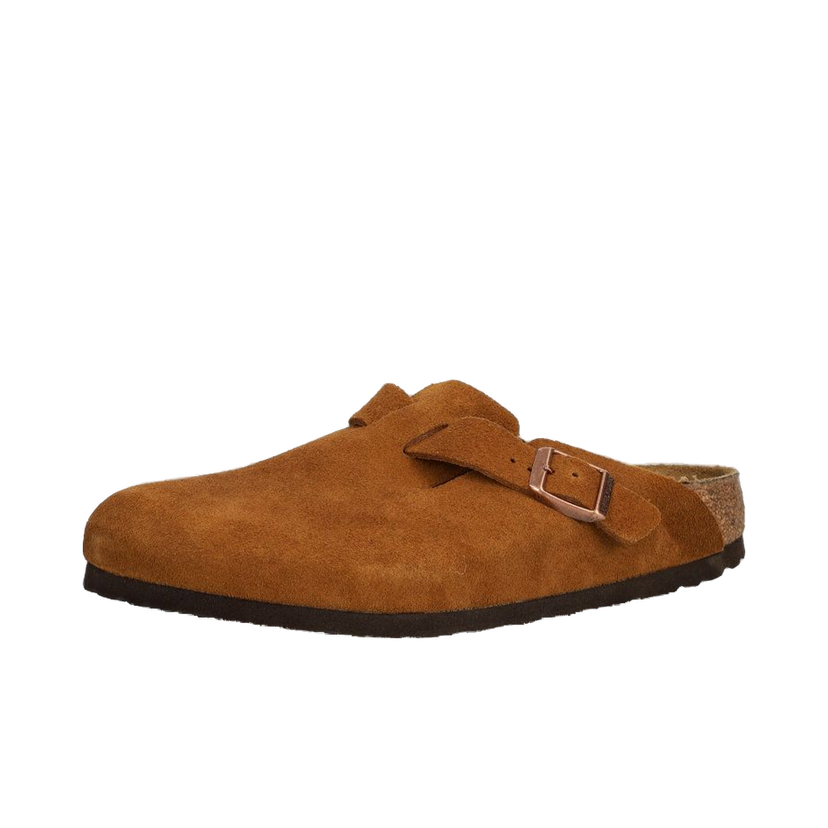 Tenisky a topánky Birkenstock Boston Suede Slip-on Sandals Hnedá | 1027119