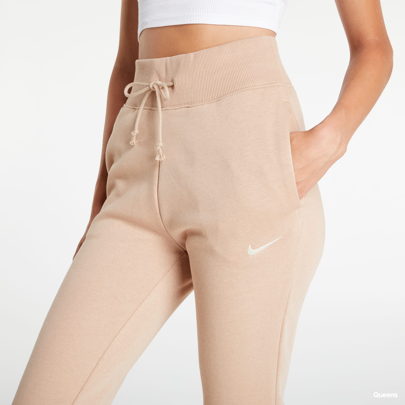 Tepláky Nike Sportswear Phoenix Fleece Pants Béžová | DQ5688-200, 1