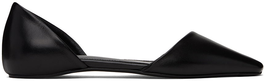 Tenisky a topánky TOTEME Asymmetric Ballerina Flats Čierna | 241-WAS1076-LE0046, 0