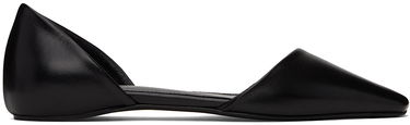 Tenisky a topánky TOTEME Asymmetric Ballerina Flats Čierna | 241-WAS1076-LE0046, 0