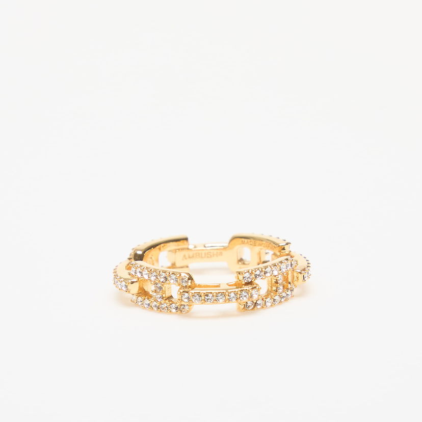 Náhrdelník Ambush Pave A Chain Ring Gold/ No Color L Žltá | BMOC004F24SIL0017600