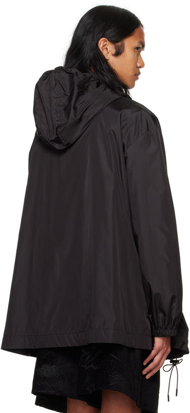 Vetrovka Simone Rocha Simone Rocha Embellished Button Placket Parka Čierna | 6105B 1067, 2