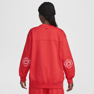 Mikina Nike Sportswear Breaking Crewneck Červená | FZ0256-696, 4