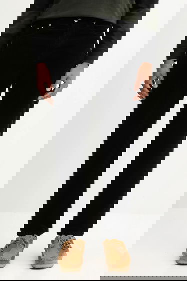 Nohavice Carhartt WIP Newel Corduroy Pants Čierna | I027232.1C02, 0