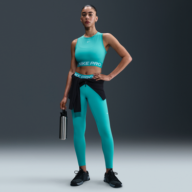 Podprsenka Nike Dri-FIT Pro Training Crop Top Tyrkysová | FZ3615-345, 1