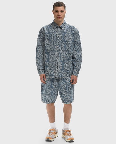 Košeľa DAILY PAPER Macrame Rahul Denim Shirt Modrá | 2513092, 2