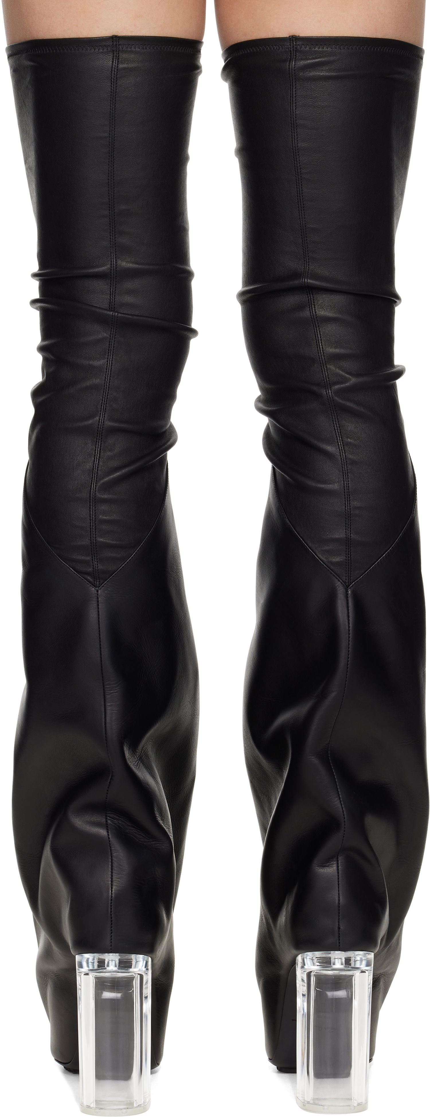 Ponožky Rick Owens Rick Owens Hollywood Taco Kiss Tall Boots Čierna | RR01E5843 LSLCH0, 1