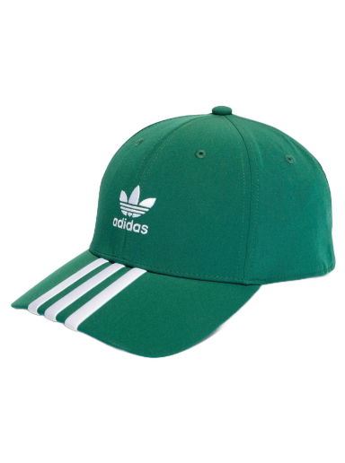 Šiltovka adidas Originals Adicolor Classic Trefoil Stonewashed Baseball Zelené | IS1627