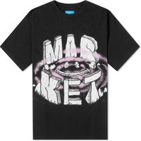 Tričko MARKET Smiley Portal T-Shirt Čierna | 399001551-BLK, 1
