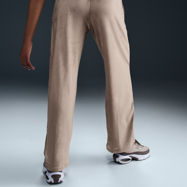 Nohavice Nike Sportswear Chill Knit Mid-Rise Velvet Pants Béžová | HJ0922-233, 4