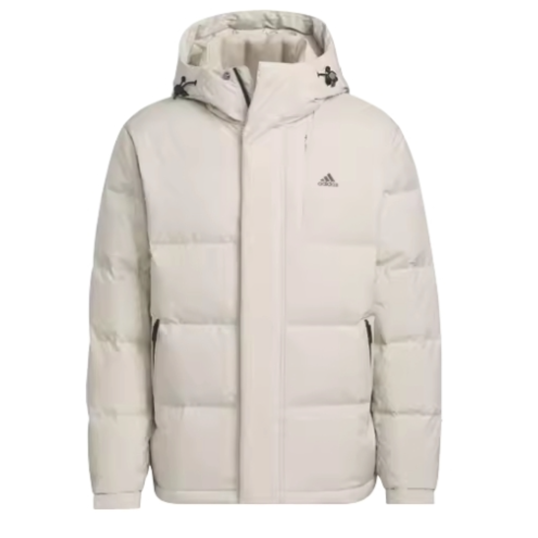 Prešívaná bunda adidas Originals Hooded Down Jacket Biela | IW0780, 0