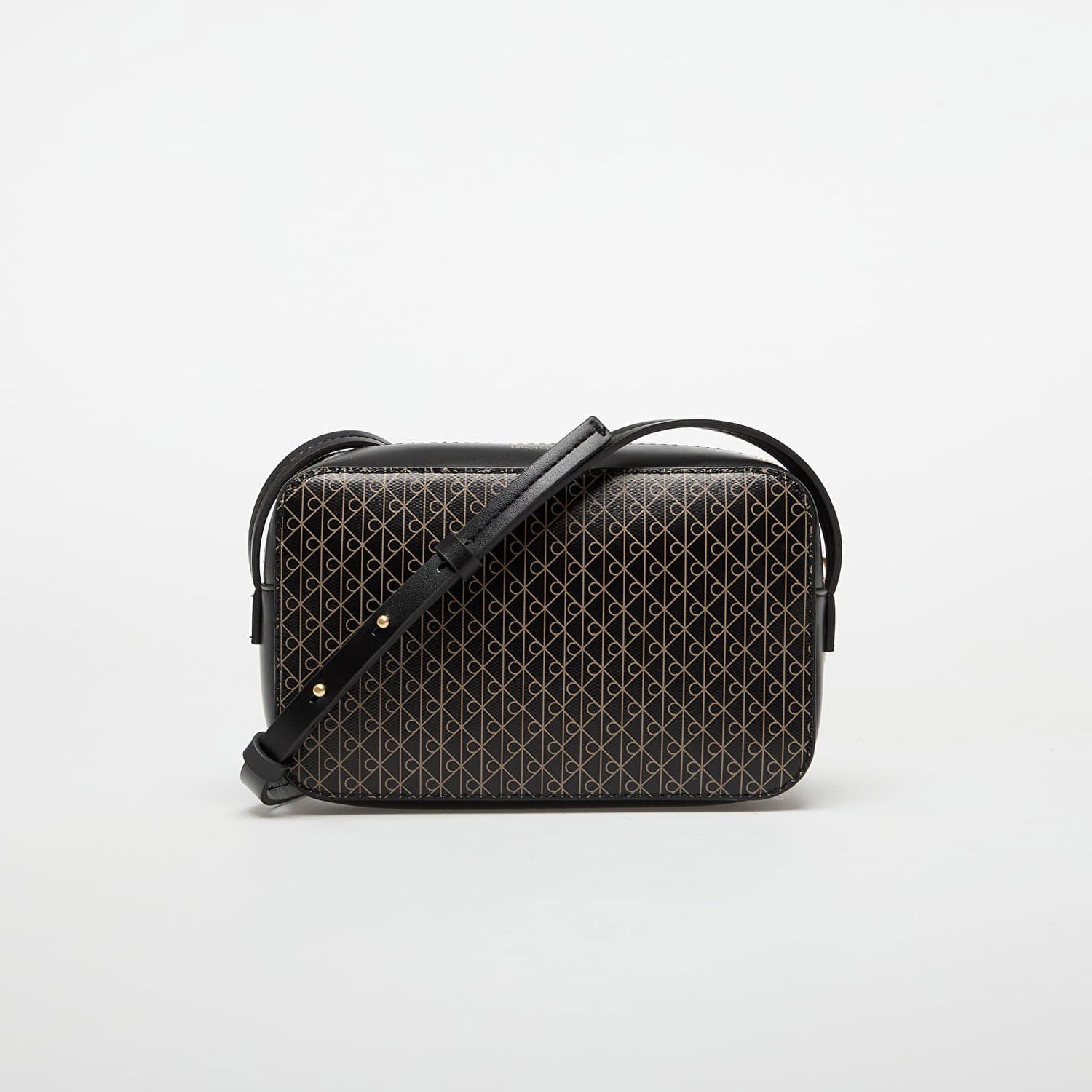 Taška cez rameno CALVIN KLEIN Calvin Klein Emblem Aop Elongated Camera Bag Čierna | LV04F3268G 2XA, 0