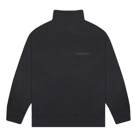Sveter Fear of God Fear of God Essentials Half Collar Pullover Čierna | 192250500214001