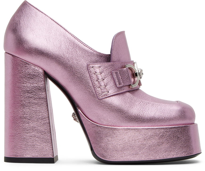 95 Medusa Platform Pumps "Pink"