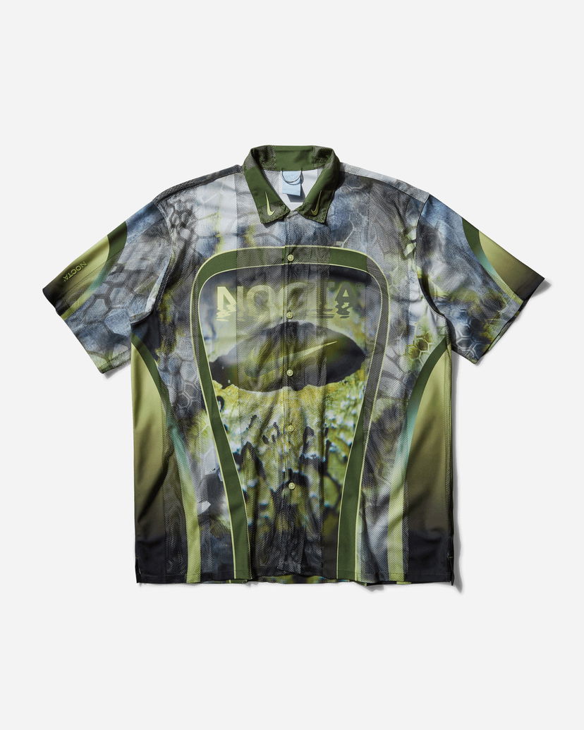 Košeľa Nike Opal Short Sleeve Shirt Zelené | FV1939-378