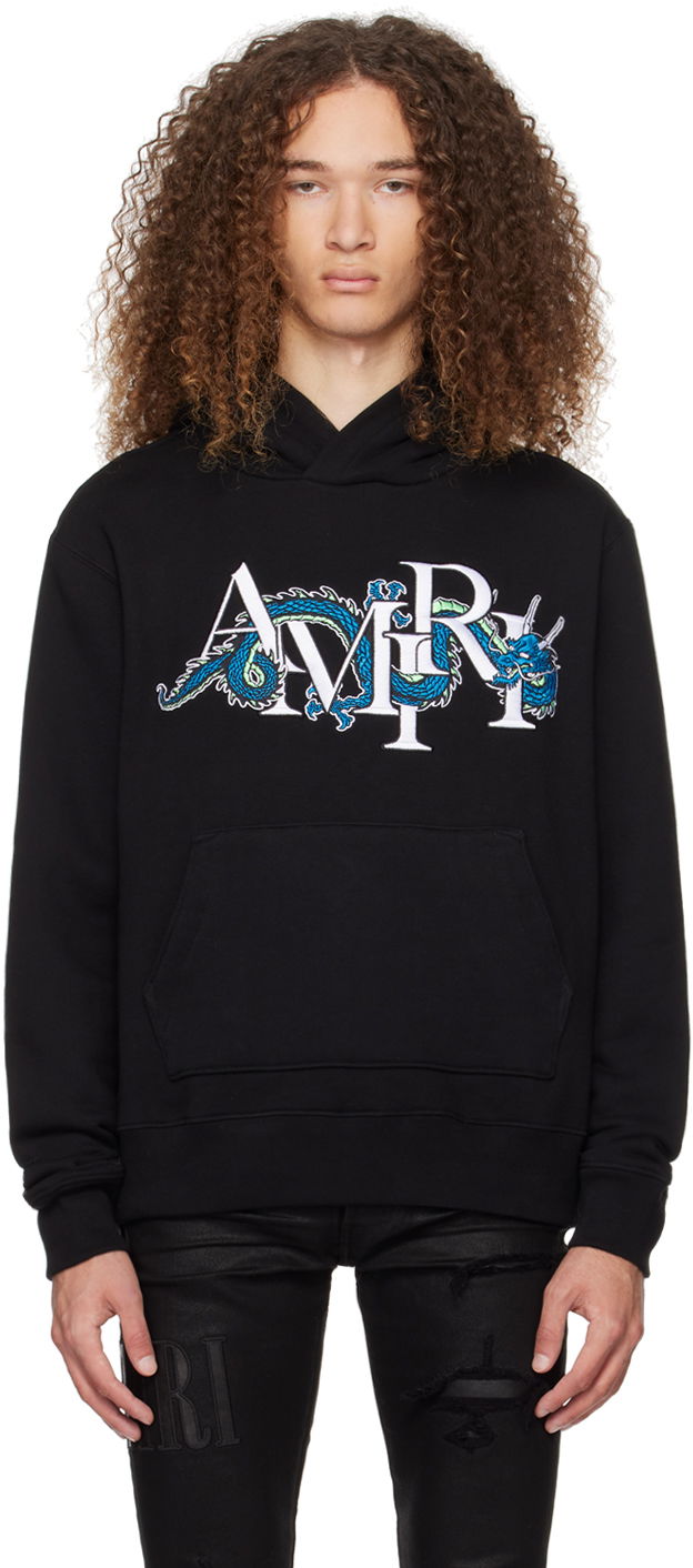 Mikina AMIRI CNY Dragon Hoodie Čierna | AMJYHD1004