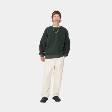 Mikina Carhartt WIP Fleece Sweatshirt Zelené | I033991_9, 1