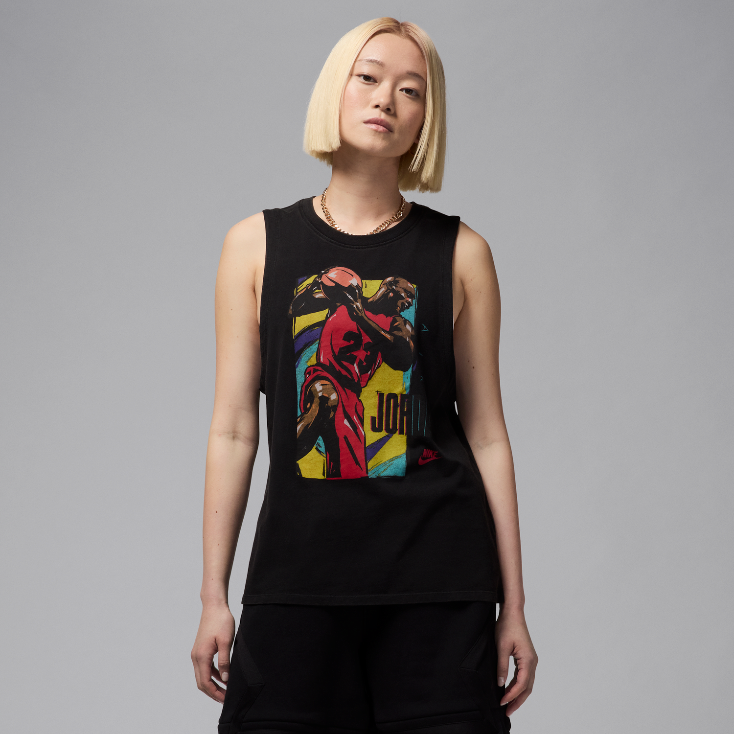 Tielko Jordan Jordan Graphic Sleeveless T-Shirt Čierna | HJ0199-010, 0