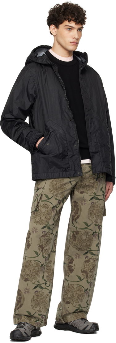 Vetrovka Stone Island Short Dyed Hooded Jacket Čierna | K1S15 4100093 S0A21, 4