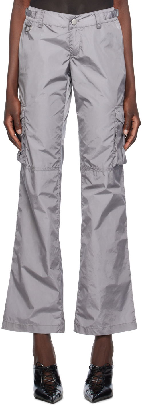 Cargo nohavice Miaou Miaou Elias Cargo Trousers Šedá | 1034NYLSLT, 0