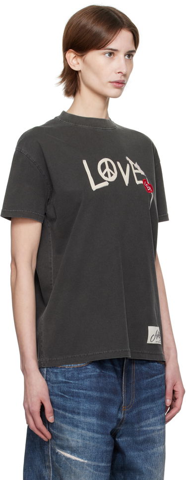 Tričko Andersson Bell Andersson Bell 'Love' Graphic Tee Šedá | atb1252u, 1